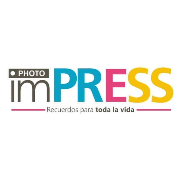 Fotografía del logotipo de Impress, empresa de recuerdos para toda la vida.